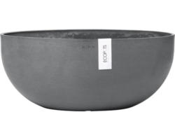 Pflanzschale Ecopots Sofia Kunststoff 43x25x17,5 cm grau