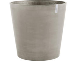 Pflanztopf Ecopots Amsterdam mit Rollen Kunststoff Ø 80 cm H 75 cm braungrau