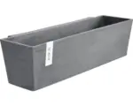 Hornbach Blumenkasten Ecopots Manhatten Wall L Kunststoff 55x17,4x15 cm grau