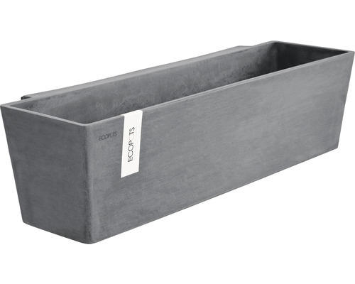 Blumenkasten Ecopots Manhatten Wall L Kunststoff 55x17,4x15 cm grau