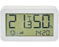 Temperatur-Feuchte Sensor Nedis® SmartLife 2,4 V ZigBee WIFI weiß (6311814)