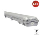 Hornbach LED Feuchtraum Wannenleuchte e2 classic M 2x18 W IP65 grau