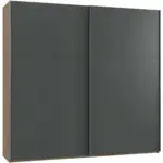 XXXLutz Lauterach - Ihr Möbelhaus bei Bregenz Schwebetürenschrank in Graphitfarben, Eichefarben
