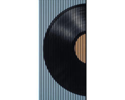 Akustikpaneel digital bedruckt Platte 2 19x1133x2400 mm Set = 2 Einzelpaneele