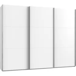 Schwebet&uuml;renschrank in Wei&szlig;