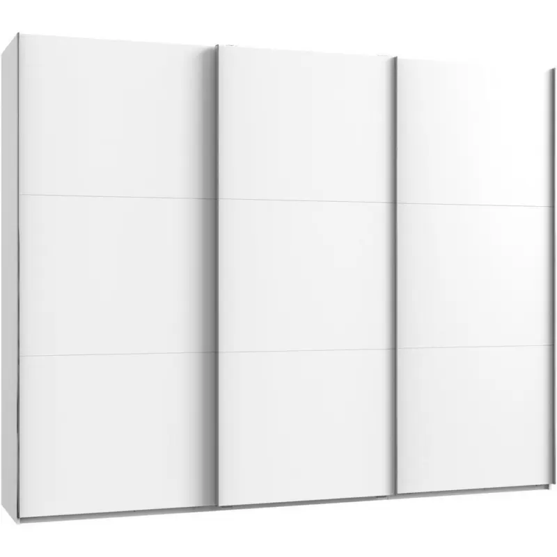 Schwebet&uuml;renschrank in Wei&szlig;