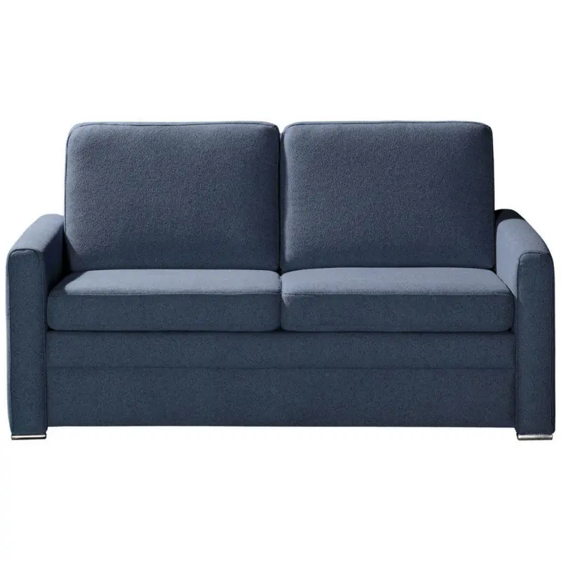 Schlafsofa in Flachgewebe Dunkelblau