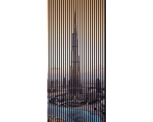 Akustikpaneel digital bedruckt Dubai 1 19x1133x2400 mm Set = 2 Einzelpaneele