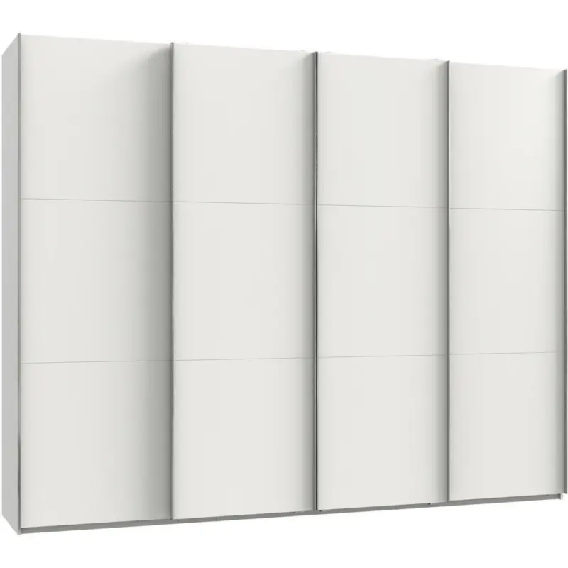 Schwebet&uuml;renschrank in Wei&szlig;