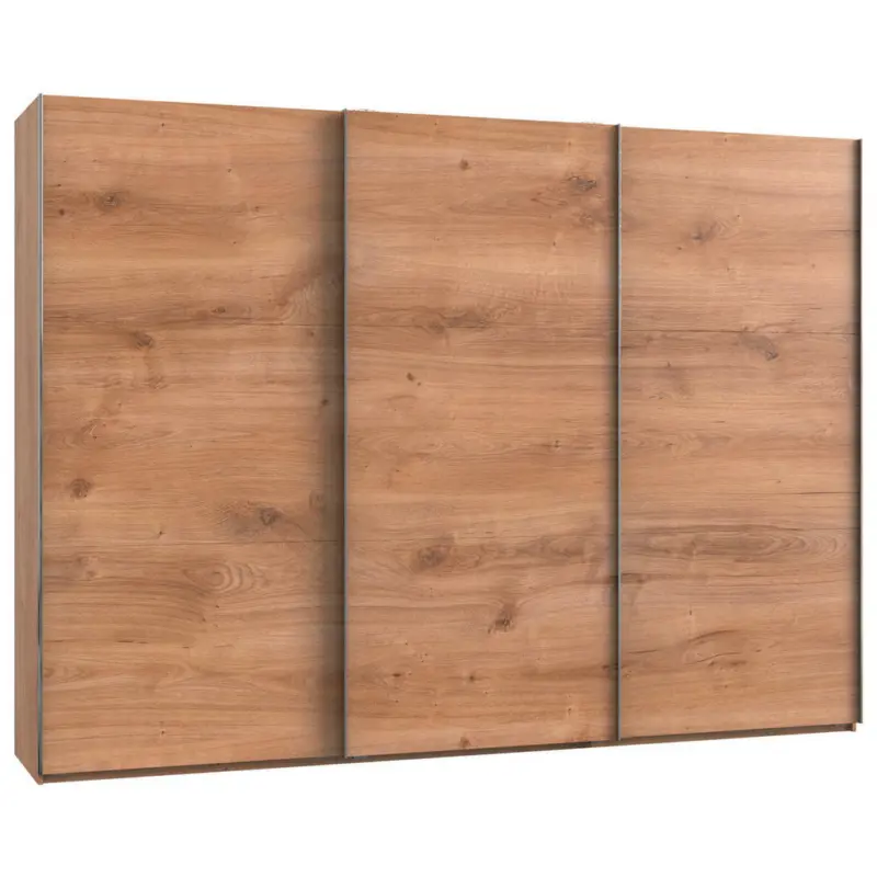 Schwebet&uuml;renschrank in Eichefarben