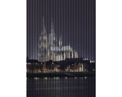 Akustikpaneel digital bedruckt Köln 1 19x1693x2400 mm Set = 3 Einzelpaneele