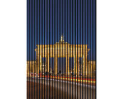 Akustikpaneel digital bedruckt Berlin 1 19x1693x2400 mm Set = 3 Einzelpaneele