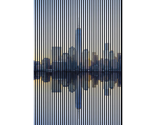Akustikpaneel digital bedruckt New York 1 19x1693x2400 mm Set = 3 Einzelpaneele