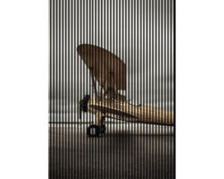 Akustikpaneel digital bedruckt Flieger 4 19x1693x2400 mm Set = 3 Einzelpaneele