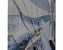 Akustikpaneel digital bedruckt Sailing 1 19x2253x2400 mm Set = 4 Einzelpaneele