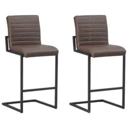 Barhocker-Set in Taupe