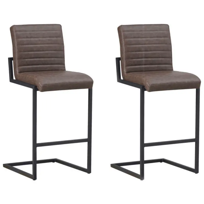 Barhocker-Set in Taupe