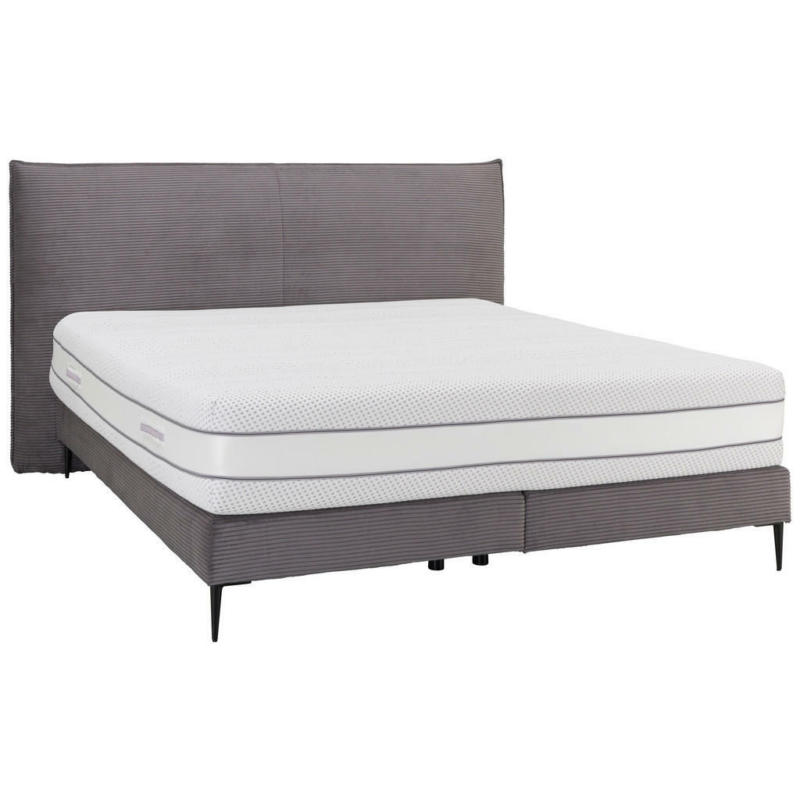 Boxspringbett 180/200 cm in Anthrazit