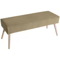 Sitzbank in Textil Sandfarben