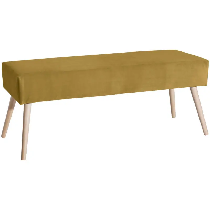 Sitzbank in Textil Gelb