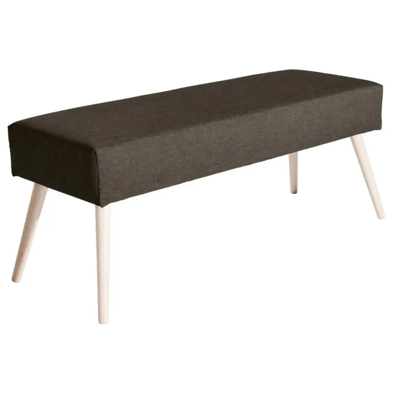Sitzbank in Textil Braun