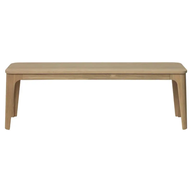 Sitzbank in Holzwerkstoff Eichefarben