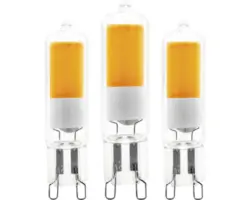 LED-Lampe G9 / 2 W ( 21 W ) klar 200 lm 4000 K neutralweiß, 3 Stk.