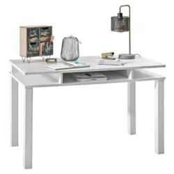 Schreibtisch 120/65/73 cm in Weiß