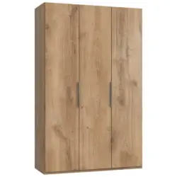 Drehtürenschrank in Eichefarben