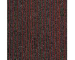 Hornbach Teppichfliese Astra Str 420 grau-rot 50x50 cm