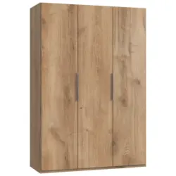 Drehtürenschrank in Eichefarben