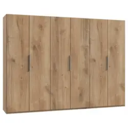 Dreht&uuml;renschrank in Eichefarben