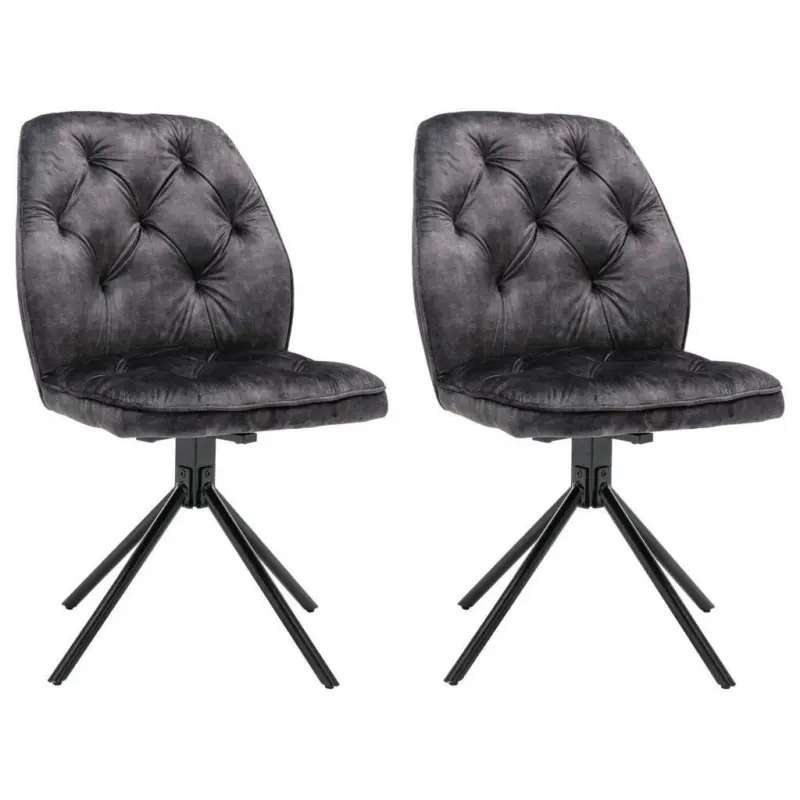 Stuhl-Set 2 St&uuml;ck in