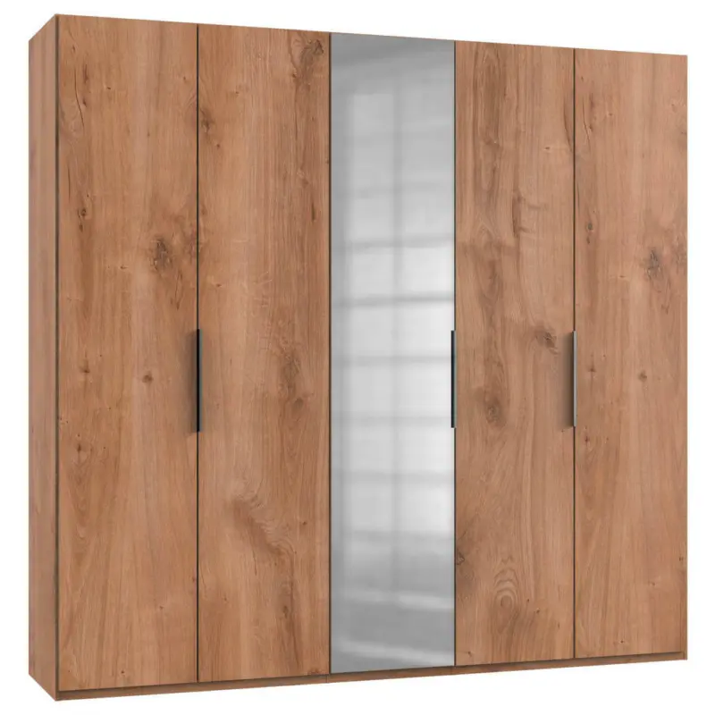 Drehtürenschrank in Eichefarben