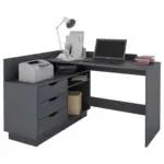 XXXLutz Lauterach - Ihr Möbelhaus bei Bregenz Schreibtisch 129/83,5/105 cm in Anthrazit