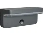 Hornbach LED Wandleuchte e2 Ridos 7 W 1-flammig IP 44 mit Sensor anthrazit ( 2526509061696 )