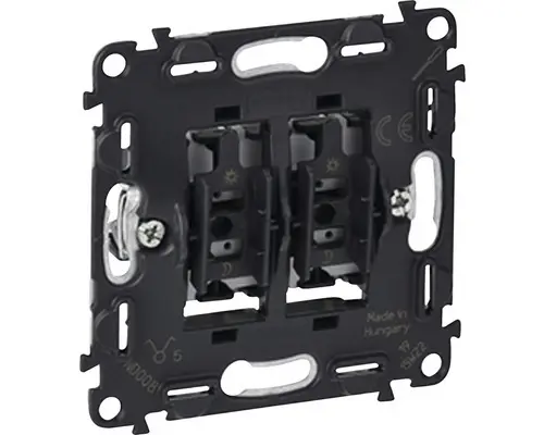 Serienschalter Einsatz Legrand Valena Life unterputz grau (752005)