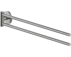 Doppelhandtuchhalter Lenz Silvo 65x43,5x5,5 cm schwenkbar graphit matt