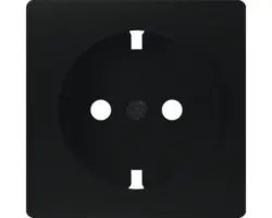 Steckdose Siemens Delta ohne Rahmen unterputz schwarz (5UB1511-0SB01)