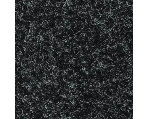 Teppichfliese Solid Vel 50 anthrazit 50x50 cm