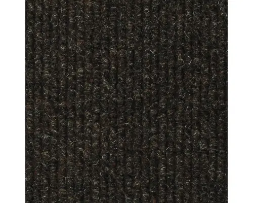 Teppichfliese Solid Rib 80 braun 50x50 cm