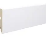 Hornbach Sockelleiste für Akustikpaneele FU250L1 MDF Weiß FOFA015 foliert 18,5x100x2400mm