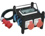 Hornbach Kompakter Stromverteiler Brennenstuhl® 5-fach BSV3 FI/16 16 A 400 V CEE Schutzkontaktstecker IP 44 schwarz