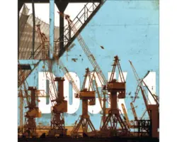 Glasbild Hamburg IV 50x50 cm