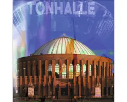 Glasbild Düsseldorf II 20x20 cm