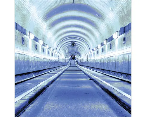 Glasbild Hamburg XVI 20x20 cm