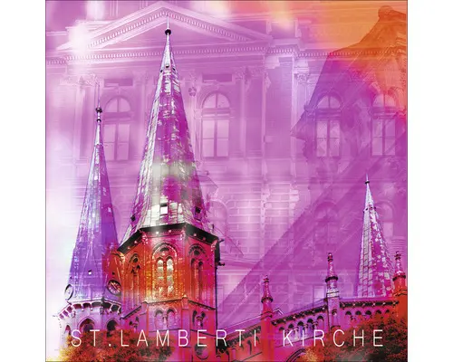 Glasbild Oldenburg VII 20x20 cm