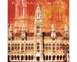 Glasbild Wien VI 20x20 cm
