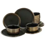 XXXLutz Lauterach - Ihr Möbelhaus bei Bregenz Tafelservice Modern Industrial black 12-teilig