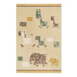 Kinderteppich Lucky Zoo